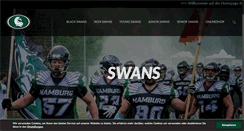 Desktop Screenshot of hamburg-swans.de